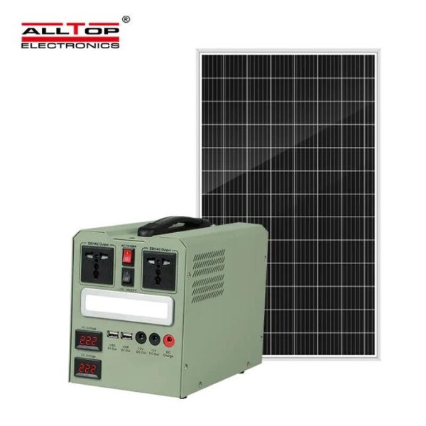 1000w Alltop Solar Power System With Ac Output Inverte